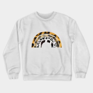 Wild Animal Rainbow Crewneck Sweatshirt